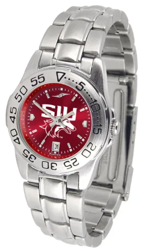 Southern Illinois Sport Steel Ladies Watch - AnoChrome