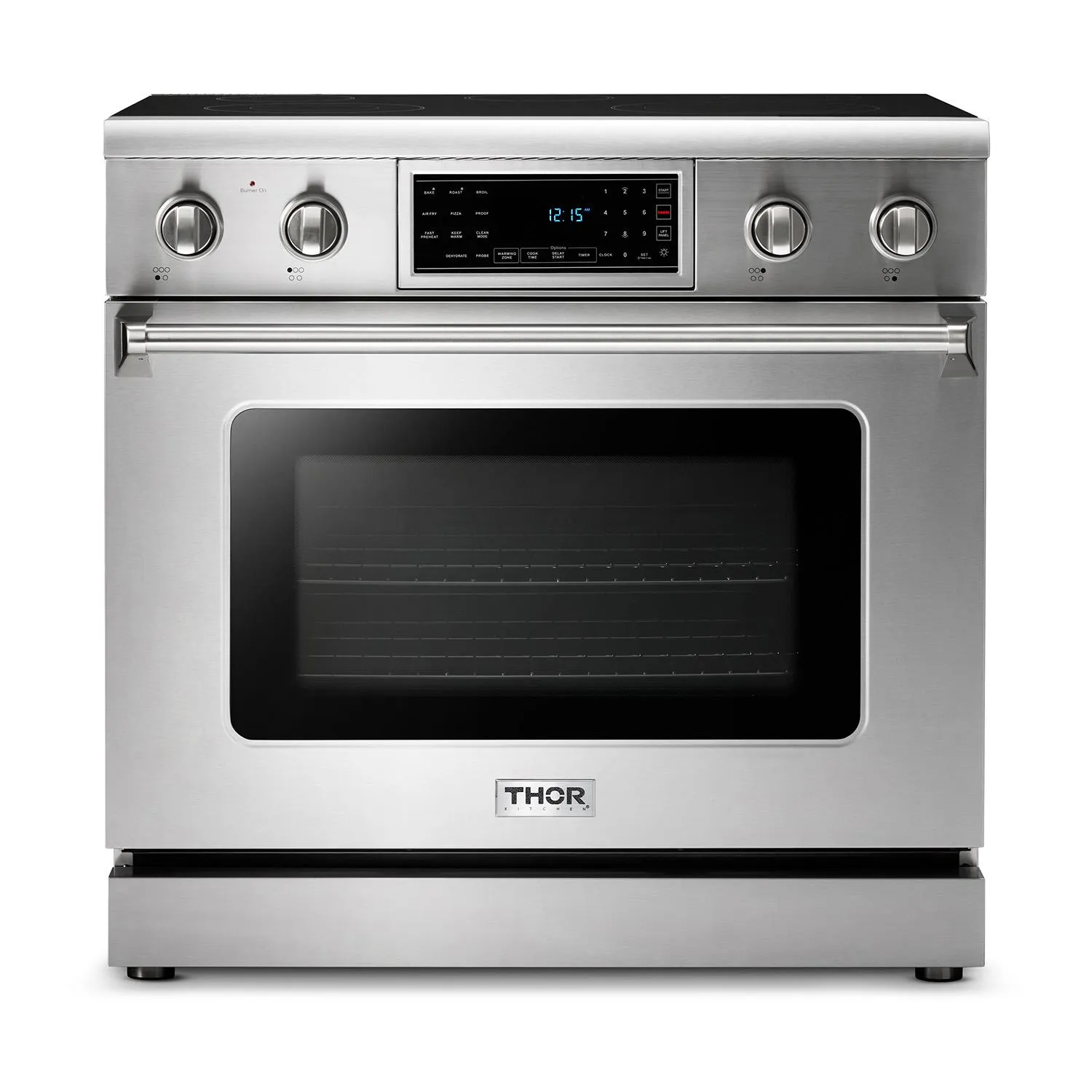 TRE3601 Thor Kitchen 36-inch Tilt Panel Electric Range - Professional - Tre3601