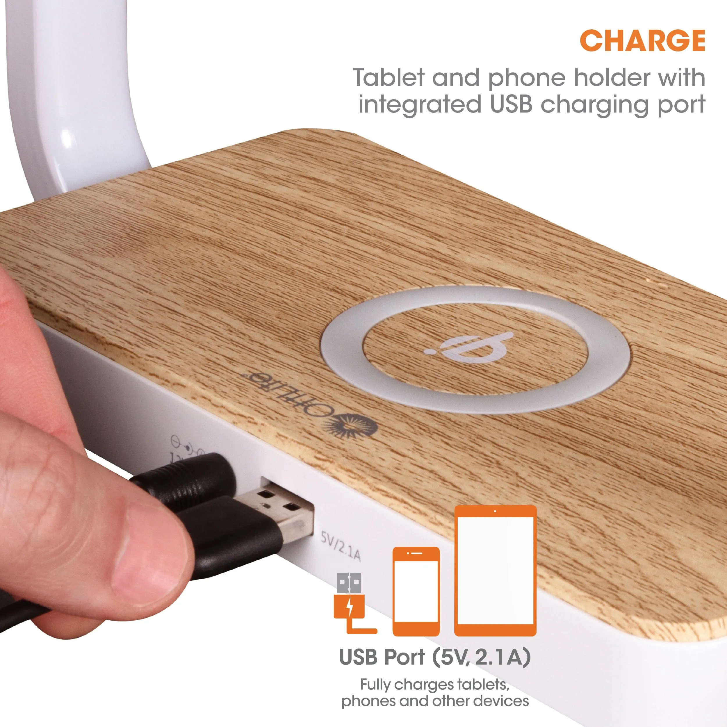 Wireless Charging Station and Night Light