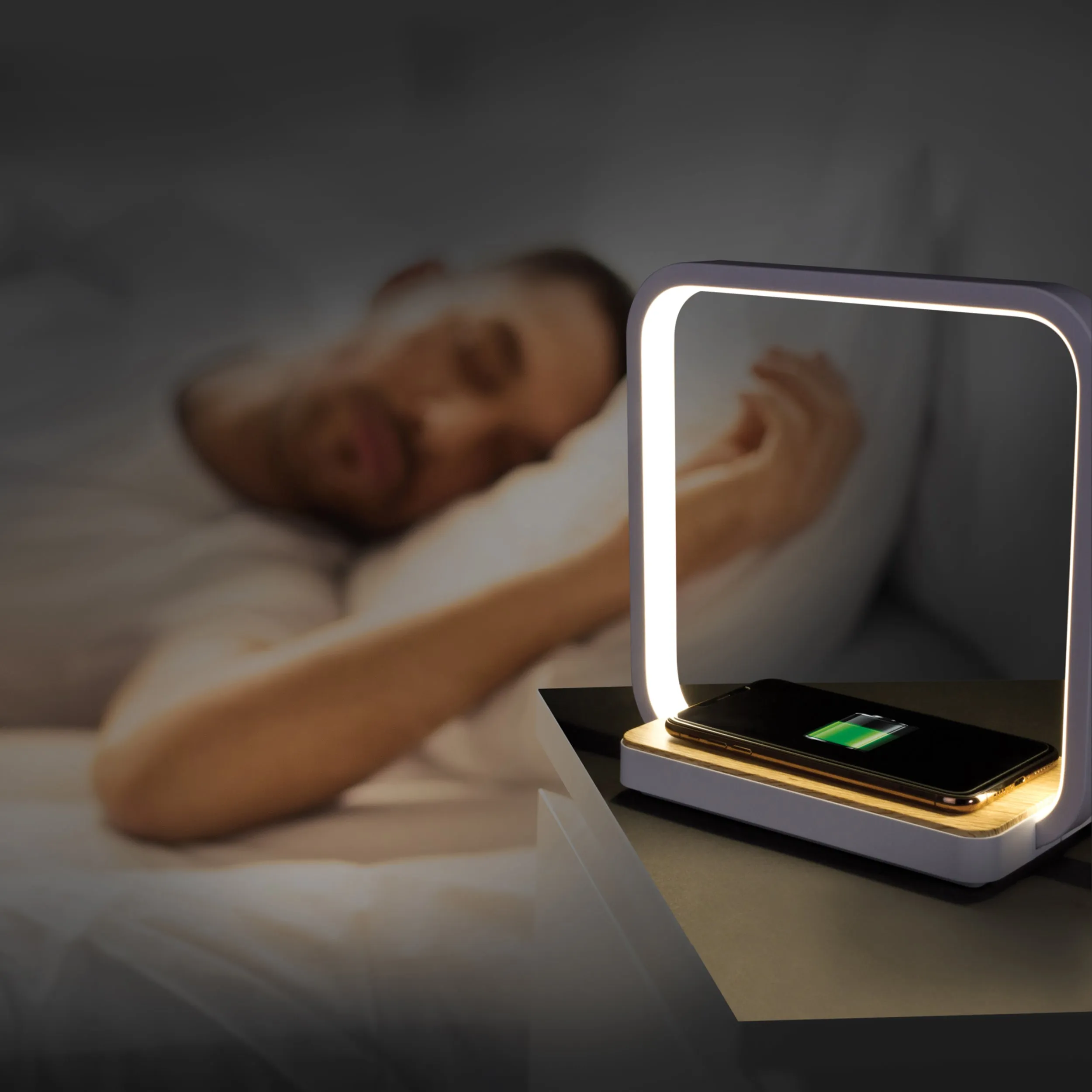 Wireless Charging Station and Night Light