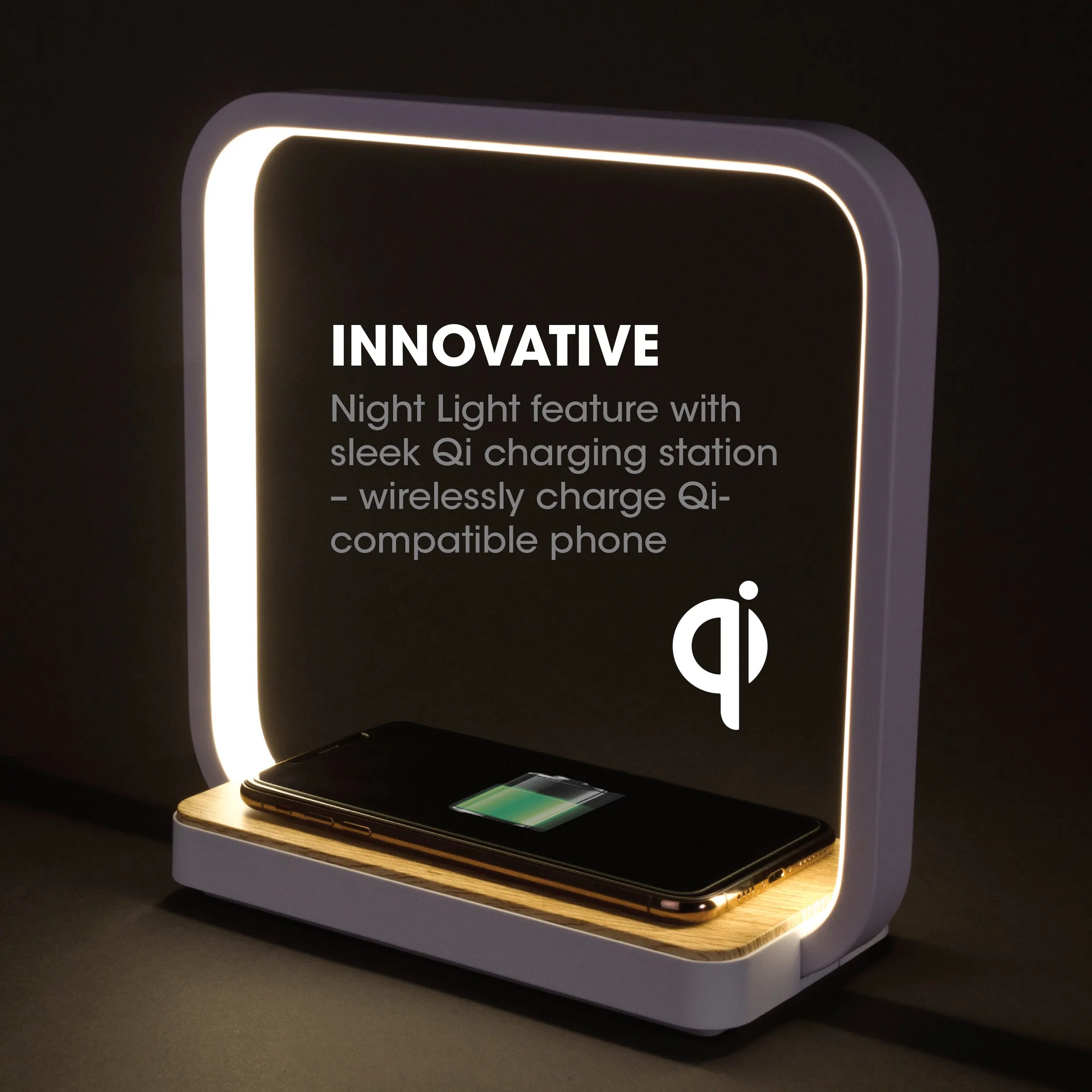 Wireless Charging Station and Night Light