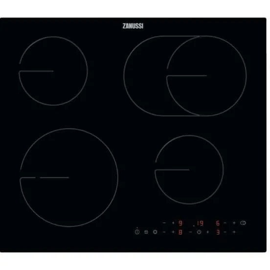 Zanussi ZHRX643K Ceramic Hob - Black